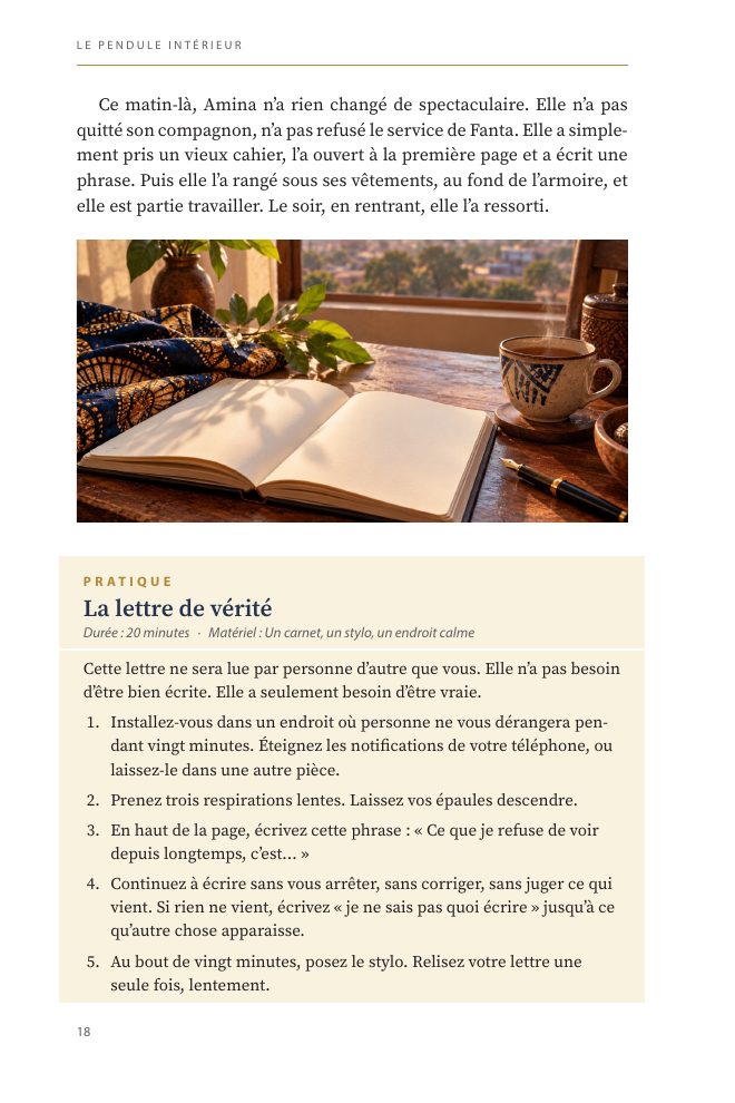 Aperçu du livre : Un exercice guidé